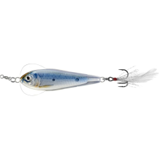 LIVETARGET FLUTTER SHAD JIGGING SPOON SILVER/BLUE 55 MM 14 G horgászkiegészítő