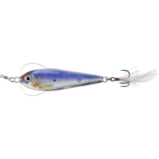 LIVETARGET FLUTTER SHAD JIGGING SPOON SILVER/VIOLET 55 MM 14 G horgászkiegészítő