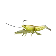 LiveTarget LIVE CRAW FINESS BAIT CHARTREUSE PUMPKIN 63MM 11G SLOW SINKING horog