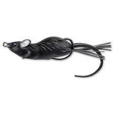  LIVETARGET MOUSE WALKING BAIT BLACK/BLACK 60 MM 11 G horgászkiegészítő