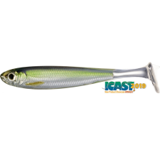  LIVETARGET SLOW-ROLL SHINER PADDLE TAIL SILVER/GREEN 100 MM horgászkiegészítő