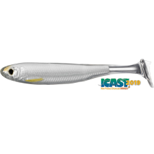 LIVETARGET SLOW-ROLL SHINER PADDLE TAIL SILVER/PEARL 85 MM horgászkiegészítő