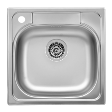 LIVINOX N-309 PANEL mos. 3,5 480x480lef.balDOBOZOS mosogatótálca