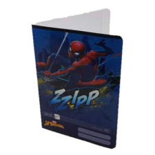 Lizzy Card A/5 sima Füzet 20-32 - Pókember - kék füzet