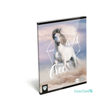 Lizzy Card Kockás füzet A5 - Wild and free füzet