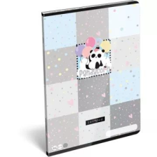 Lizzy Card Pandacorn: Panda mintás vonalas füzet, A4 füzet