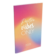 Lizzy Card Zsebnaptár LIZZY CARD Positive Vibes A/6 heti papírborítós 2025. naptár, kalendárium