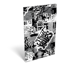 Lizzy Trade Kft. Bizományos Lizzy A6 tűzött zsebnaptár 2026 STREET RULES határidőnapló