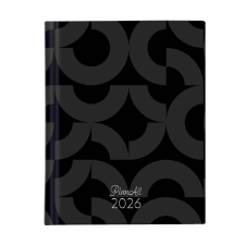 Lizzy Trade Kft. Bizományos Lizzy Planall heti tervező, Mini 2026 BLACK határidőnapló