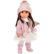 Llorens 53528 Sara - élethű, puha anyagú testtel - 35 cm élethű baba
