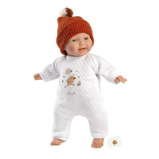 Llorens 63303 Little Baby - élethű játékbaba puha szövet testtel - 32 cm élethű baba