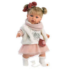 Llorens : Julia síró baba mellényben 42cm-es baba