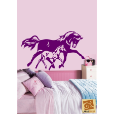  Ló kiscsikóval falmatrica tapéta, díszléc és más dekoráció