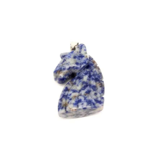 Ló medál szodalit spot 2x4cm medál