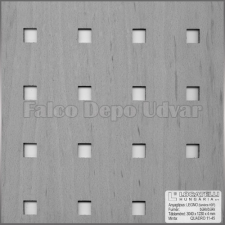 Locatelli Perforált lemez Legno furnérozott Hdf-Quadro 11-45 Bükk/bükk 1520x610mm bútor