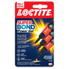 Loctite Super Bond Power Gel Mini Trio 3× 1g ragasztóanyag