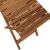 LODGE Akácfa Mini Összecsukható Asztal - 38x29,5 cm