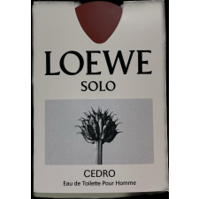 Loewe Solo Cedro, EDT - Vial 0,3ml parfüm és kölni
