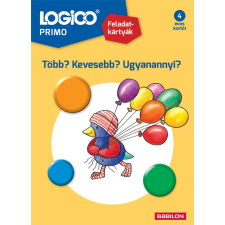 Logico Primo feladatkártyák : Több? Kevesebb? Ugyanannyi? kreatív és készségfejlesztő