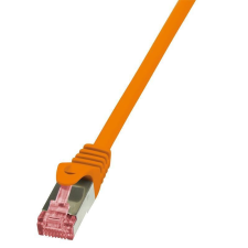 LogiLink 10G S/FTP PIMF PrimeLine patch kábel CAT6A 1,5m narancssárga (CQ3048S) kábel és adapter