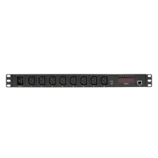 LogiLink 19" IP-PDU 8-utas IEC320 C13, távoli hozzáféréssel hosszabbító, elosztó