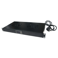 LogiLink 19&quot; ventilátor egység 4 ventilátorral, fekete egyéb hálózati eszköz