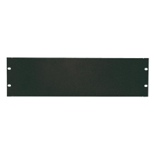 LogiLink - 19'' takaró panel; 4U; fekete lakástextília
