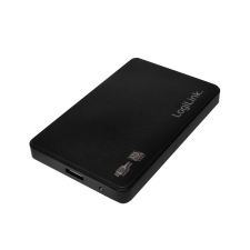 LogiLink 2,5" külső ház USB 3.0, csavarmentes, fekete színű asztali számítógép kellék
