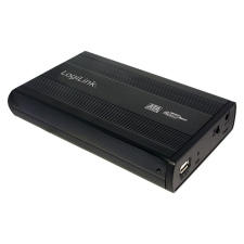 LogiLink 3,5&quot; SATA USB 2.0 Aluminium Black asztali számítógép kellék
