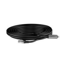 LogiLink AK-300601-030-S Összekötőkábel USB-C RJ45 1Gbps 3m fekete kábel és adapter