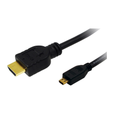 LogiLink átalakító kábel HDMI (A típus) - Micro HDMI (D típus), 1.5m kábel és adapter