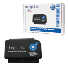 LogiLink AU0028A USB3.0 to IDE &amp; SATA with OTB adapter kábel és adapter