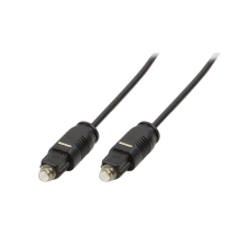 LogiLink Audiokábel, Toslink/M - Toslink/M, PMMA vezeték, 10 m kábel és adapter