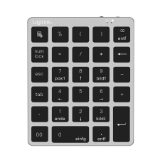 LogiLink Bluetooth 5.0 numerikus billentyűzet szürke (ID0212) (ID0212) billentyűzet