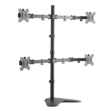 LogiLink BP0046 13-32" Quad Monitor Stand Black" tv állvány és fali konzol