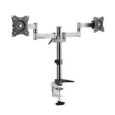 LogiLink BP0077 13"–27" Dual Monitor Mount Black (BP0077) tv állvány és fali konzol