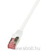 LogiLink CAT6 S/FTP Patch Cable PrimeLine AWG27 PIMF LSZH white 30m