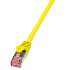 LogiLink CAT6 S/FTP Patch Cable PrimeLine AWG27 PIMF LSZH yellow 10m kábel és adapter