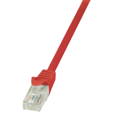 LogiLink CAT6 U/UTP Patch Cable EconLine AWG24 red 0,50m (CP2024U) kábel és adapter