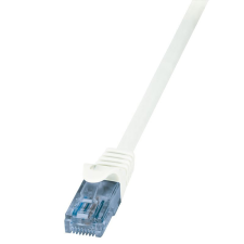 LogiLink CAT6A U-UTP Patch Cable 5m White kábel és adapter