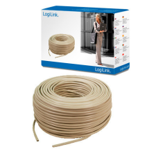 LogiLink CAT 6 kábel, U/UTP, 305 méter kábel és adapter