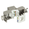  Logilink Cat.6A Keystone Jack STP AWG 22-24, 17,2 mm szélesség