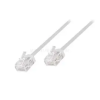 LogiLink Cat.6A Slim High-Flex patch kábel 0,50 m (fehér) (LOGILINK_CQ3021U)