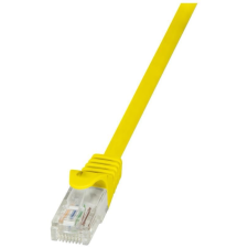LogiLink CP2047U U/UTP CAT6 Patch kábel 1.5m Sárga kábel és adapter