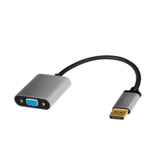 LogiLink DisplayPort apa - VGA anya adapter kábel  0,15m (CDA0109) (CDA0109) kábel és adapter