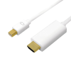 LogiLink DisplayPort kábel, mDP/M HDMI-A/M, 4K/30 Hz, fehér, 3 m