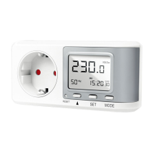 LogiLink Energiaköltség mérő CO2 kibocsátás számítással villanyszerelés