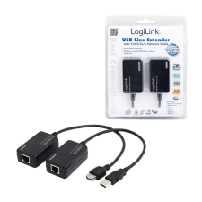 LogiLink Extender by CAT-5/6 Kabel bis zu 60 Meter (UA0021D) kábel és adapter