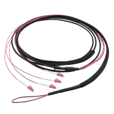 LogiLink Fiber Optic LC/UPC Összekötő Lila 15m FT1U015 kábel és adapter