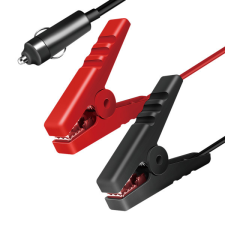  Logilink Hálózati adapter kábel, szivargyújtó/M az aligátorcsipeszhez, fekete/piros, 2 m egyéb hálózati eszköz
